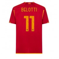 AS Roma Andrea Belotti #11 Domáci futbalový dres 2023-24 Krátky Rukáv